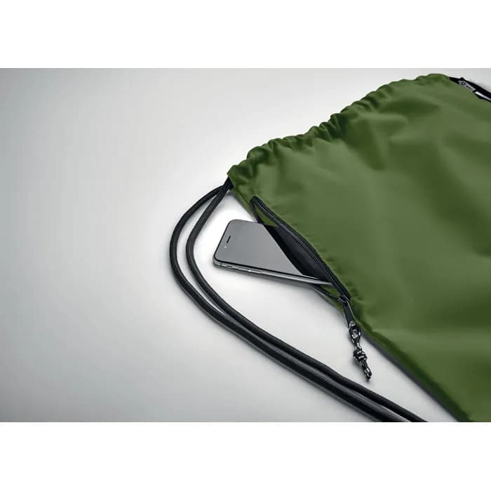 Großer Beutel mit Kordelzug - NIGHT - Armeegrün