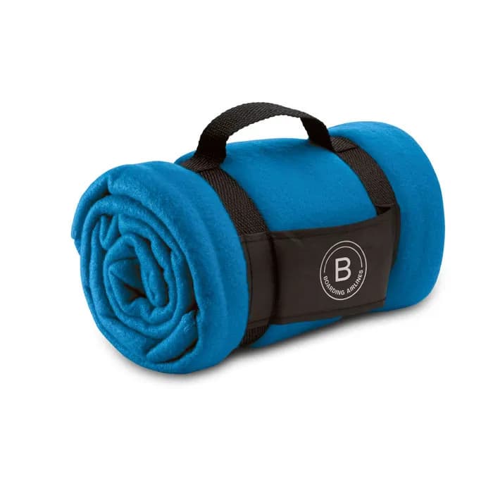 Fleece-Decke - STAVENGER - Königsblau