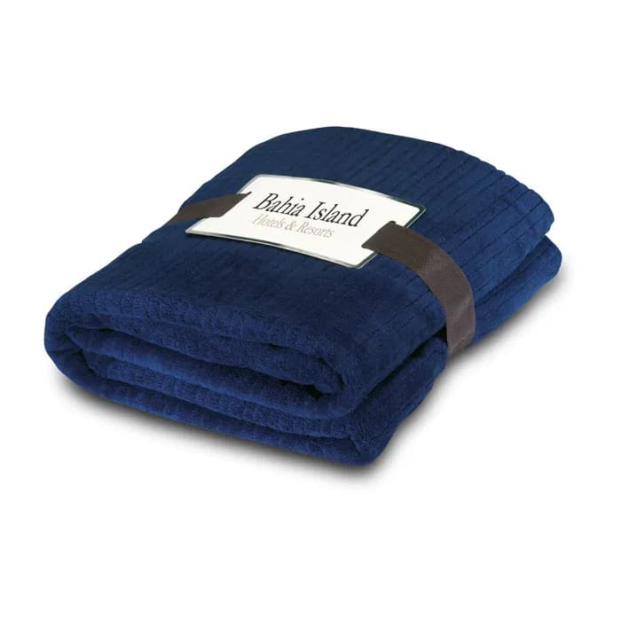 Fleece-Decke 240g/m² - CAP CODE - Blau