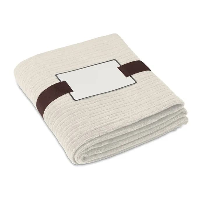 Fleece-Decke 240g/m² - CAP CODE - Beige