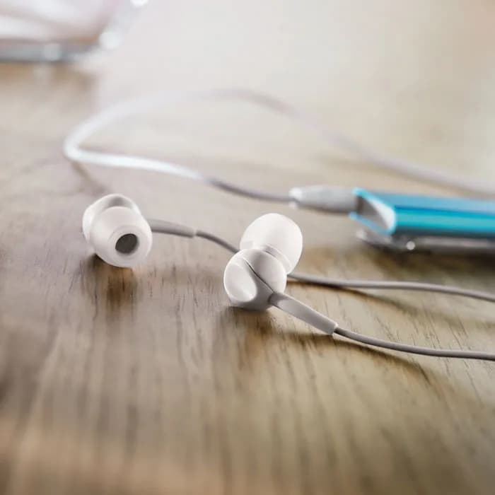 Kopfhörer aus Silikon - MUSISOFT - Weiß