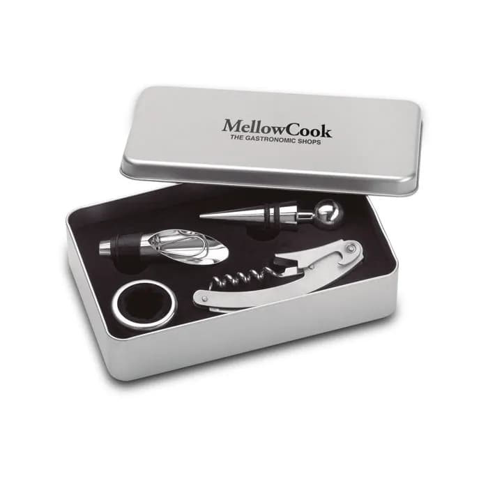 Weinset - WINORY - Mattsilber