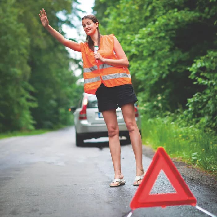 Sicherheitsweste - VISIBLE - Orange