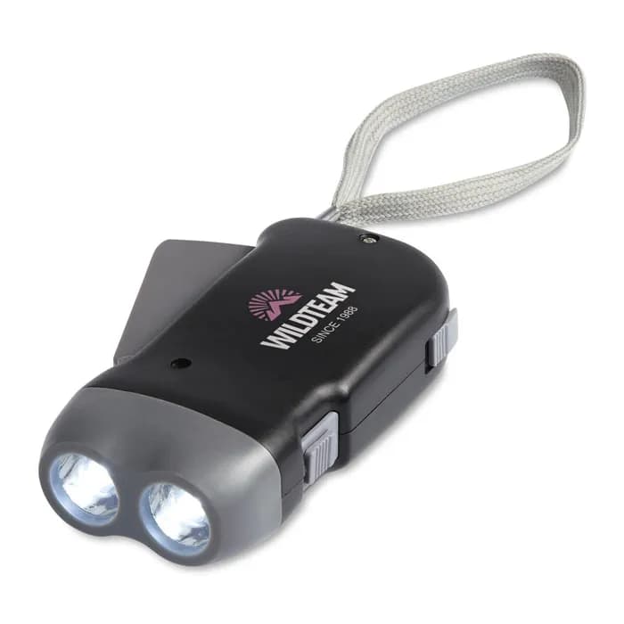 LED-Taschenlampe - ROBIN - Schwarz