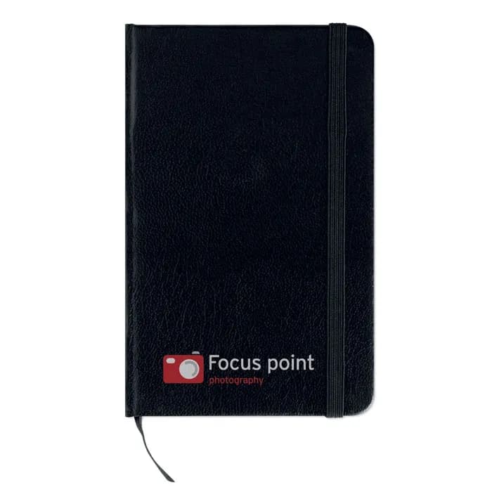 DIN A5 Notizbuch - SQUARED - Schwarz