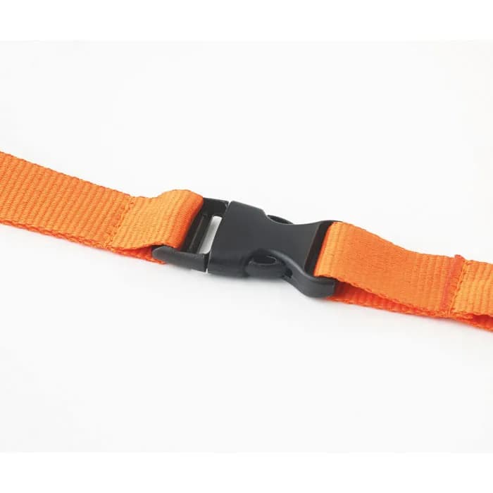 Lanyard mit Karabiner 20mm - LANY - Orange