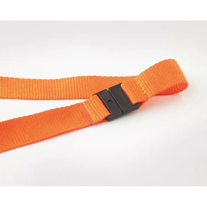 Lanyard mit Karabiner 20mm - LANY - Orange