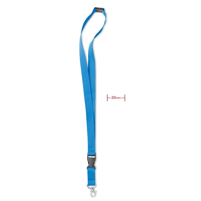 Lanyard mit Karabiner 20mm - LANY - Türkis