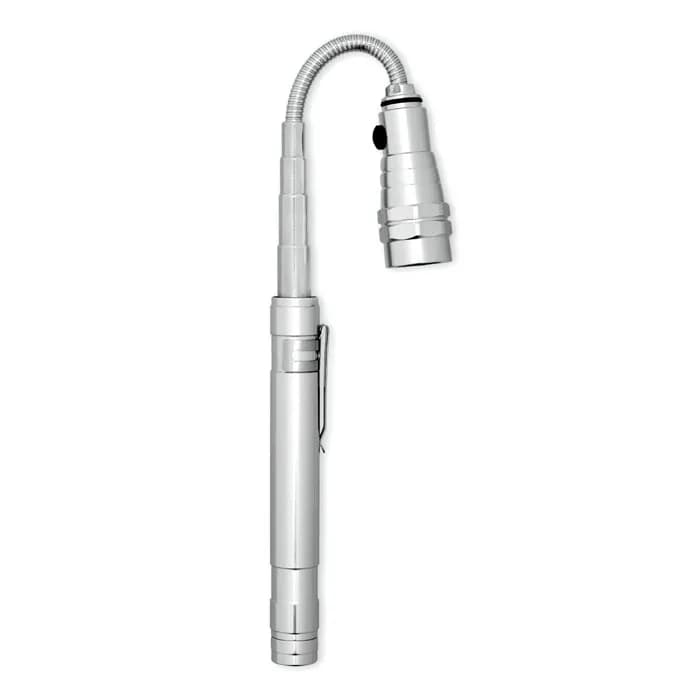 Teleskop Taschenlampe - STRECH-TORCH - Silber