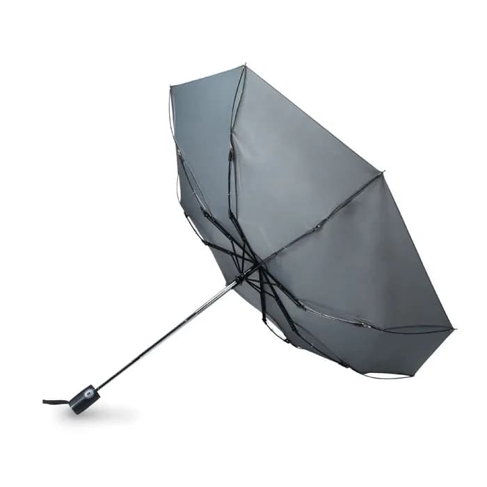 Windbeständiger Regenschirm 21” - GENTLEMEN - Grau