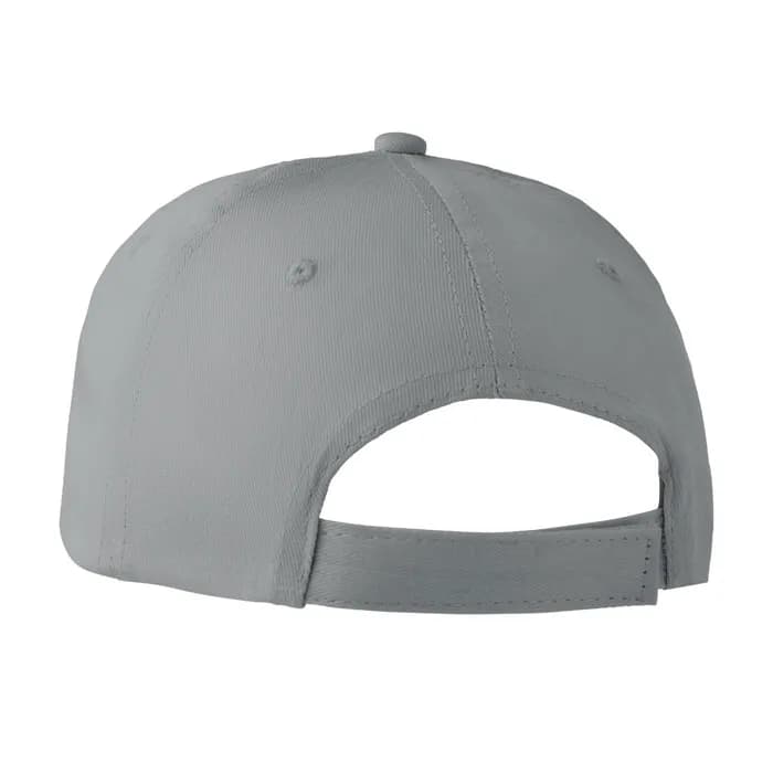 BASEBALL CAP 6 PANELS 160G/M² - BASIE APOLLO - Grau
