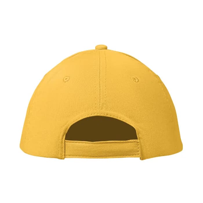 BASEBALL CAP 6 PANELS 160G/M² - BASIE APOLLO - Gelb