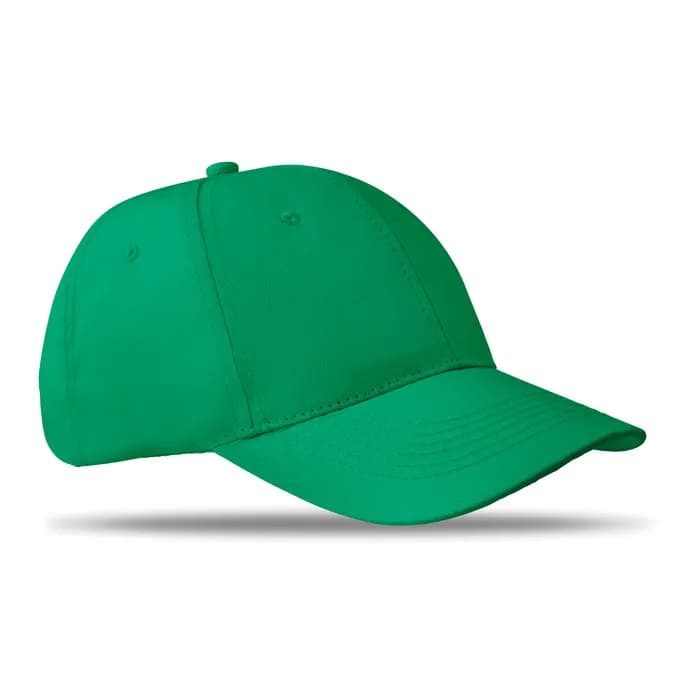 BASEBALL CAP 6 PANELS 160G/M² - BASIE APOLLO - Grün