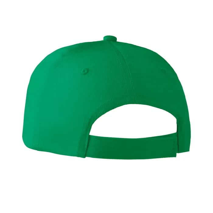 BASEBALL CAP 6 PANELS 160G/M² - BASIE APOLLO - Grün