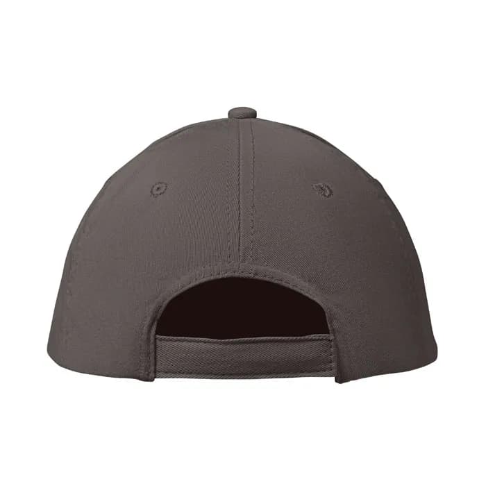 BASEBALL CAP 6 PANELS 160G/M² - BASIE APOLLO - Steingrau