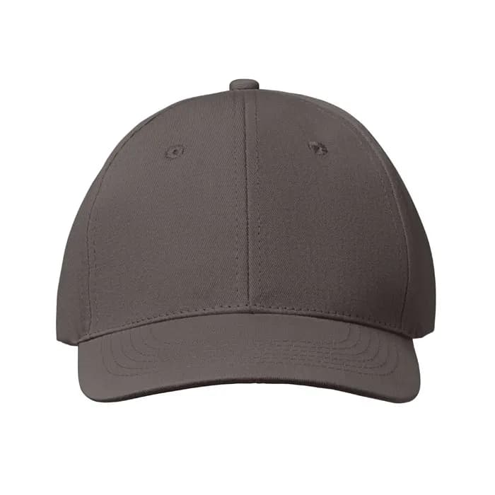 BASEBALL CAP 6 PANELS 160G/M² - BASIE APOLLO - Steingrau