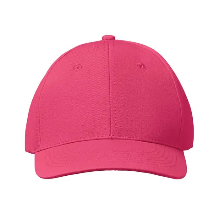 BASEBALL CAP 6 PANELS 160G/M² - BASIE APOLLO - Fuchsie