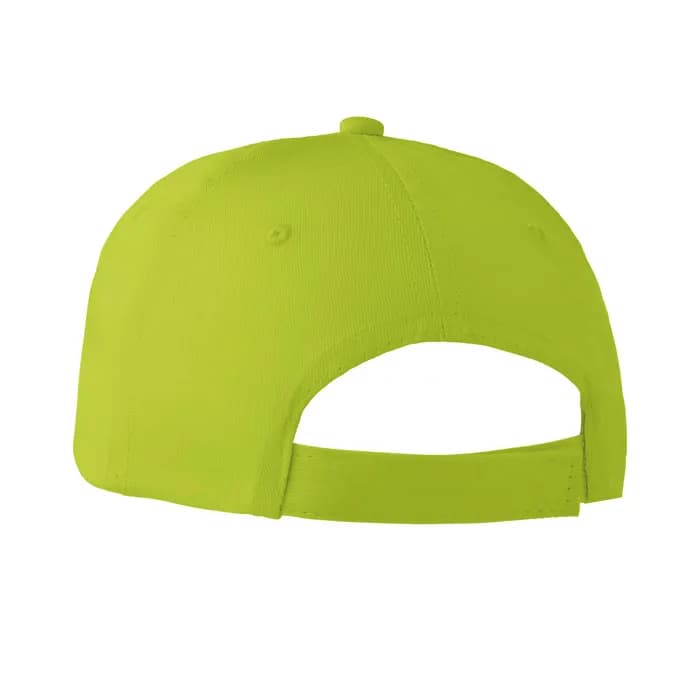 BASEBALL CAP 6 PANELS 160G/M² - BASIE APOLLO - Limette