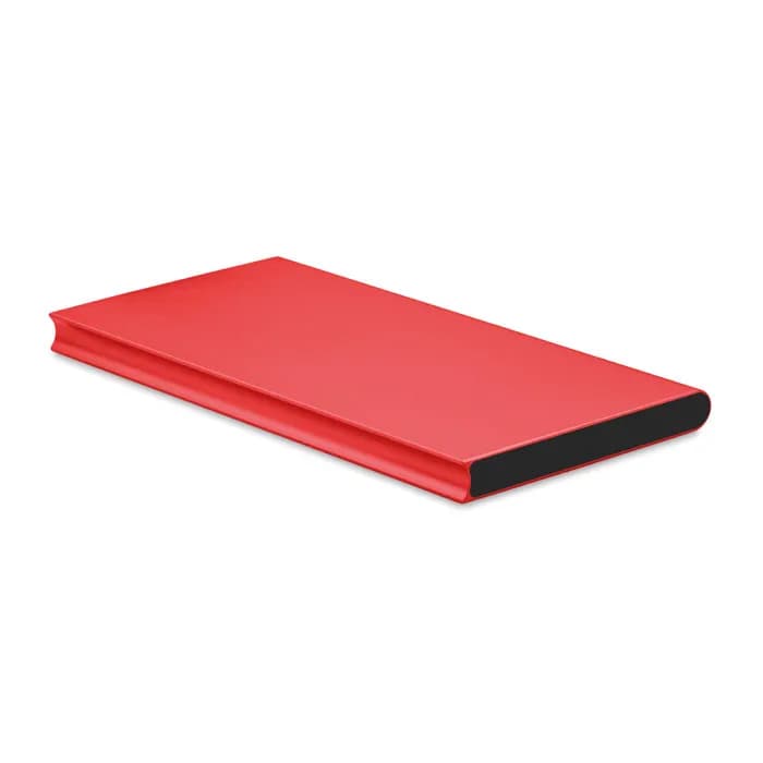 Powerbank 8000 mAh - POWERFLAT8 - Rot