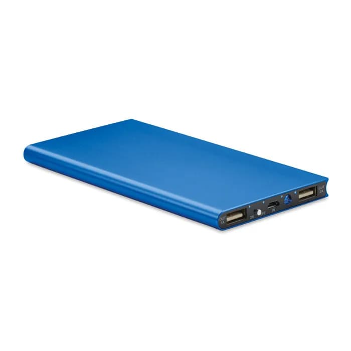 Powerbank 8000 mAh - POWERFLAT8 - Königsblau
