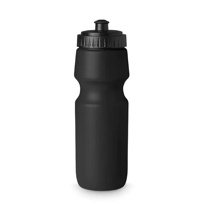 Trinkflasche PE 700ml - SPOT SEVEN - Schwarz