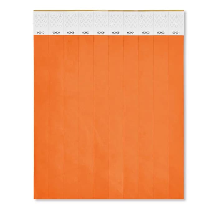 Tyvek® Event Armband - TYVEK - Orange