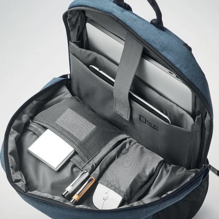 Laptop Rucksack - STOCKHOLM BAG - Blau