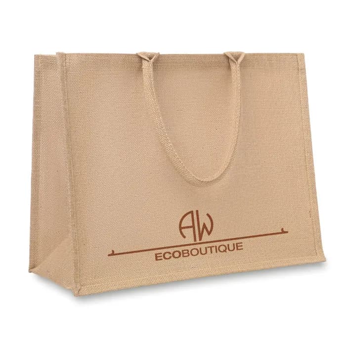 Jute Shopping Tasche - BRICK LANE - Beige