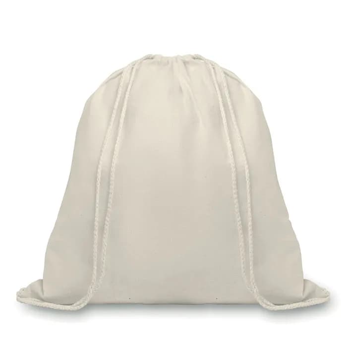 Beutel mit Kordelzug - ORGANIC HUNDRED - Beige