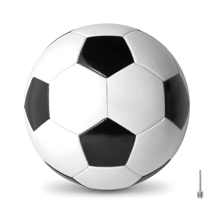 Fußball 21.5cm - SOCCER - Weiß/schwarz