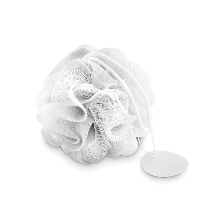 Duschschwamm - PUF - Weiß