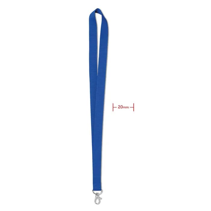 Lanyard 20mm - SIMPLE LANY - Königsblau