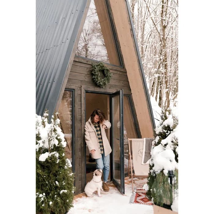 Coral Fleece-Decke - ZERMATT - Grau