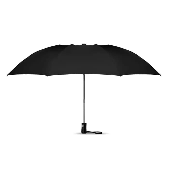 Reversibler Regenschirm - DUNDEE FOLDABLE - Schwarz