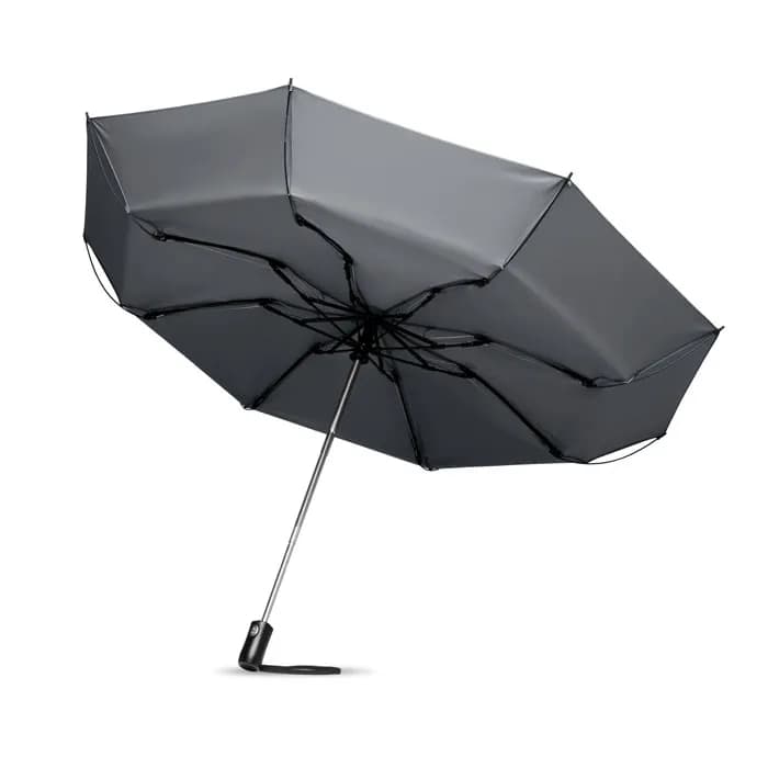 Reversibler Regenschirm - DUNDEE FOLDABLE - Grau