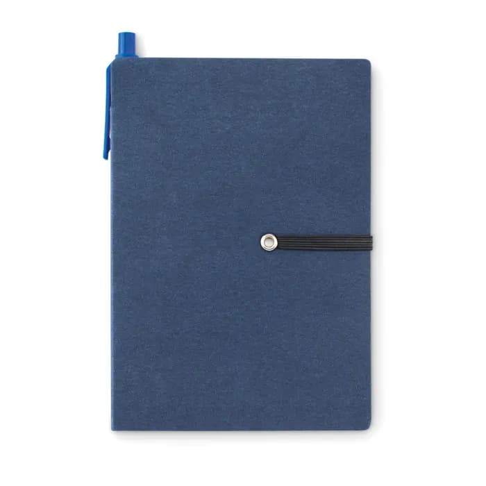 Recyceltes Notizbuch - RECONOTE - Blau