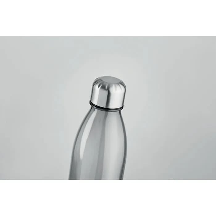 Trinkflasche Tritan 600 ml - ASPEN - Transparent Grau