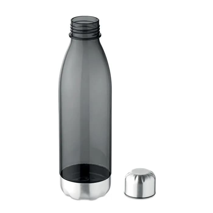 Trinkflasche Tritan 600 ml - ASPEN - Transparent Grau