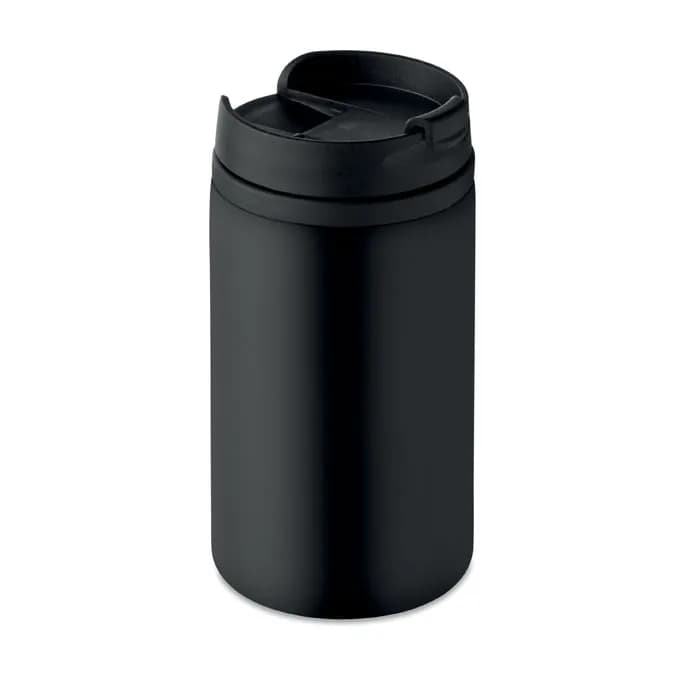 Trinkbecher Edelstahl 250 ml - FALUN - Schwarz