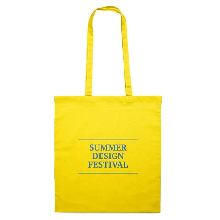 Baumwoll-Einkaufstasche  - COTTONEL COLOUR + - Gelb