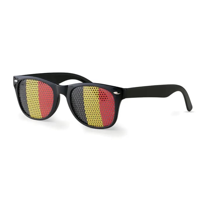 Fan Sonnenbrille - FLAG FUN - Schwarz