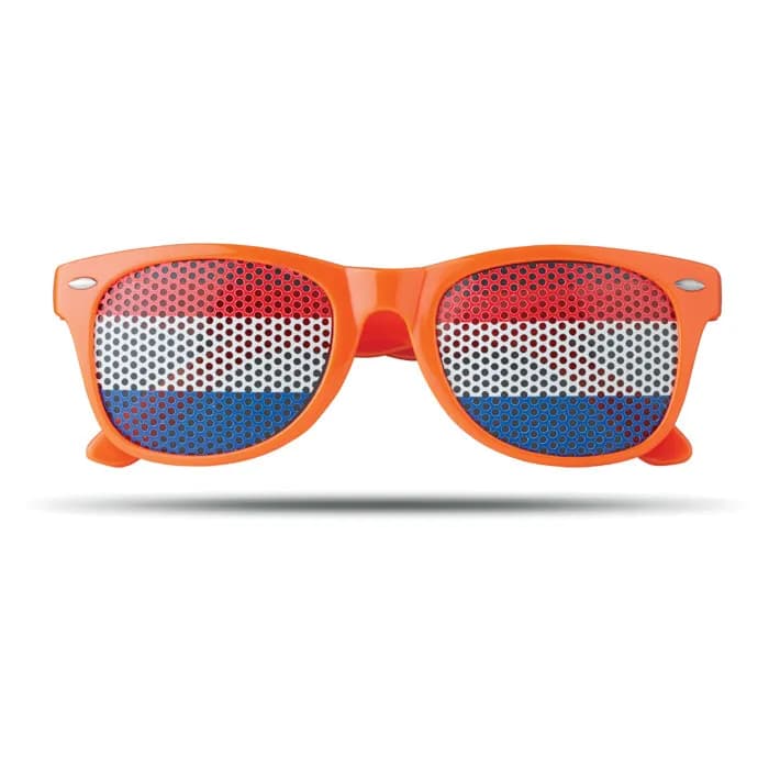 Fan Sonnenbrille - FLAG FUN - Orange