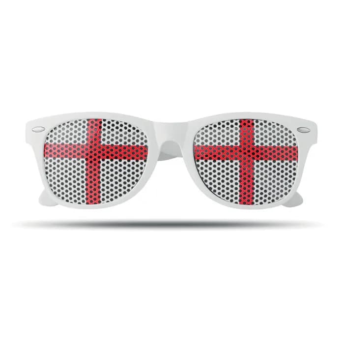 Fan Sonnenbrille - FLAG FUN - Elfenbein