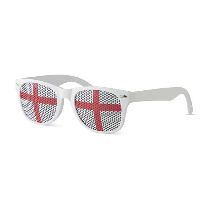 Fan Sonnenbrille - FLAG FUN - Elfenbein