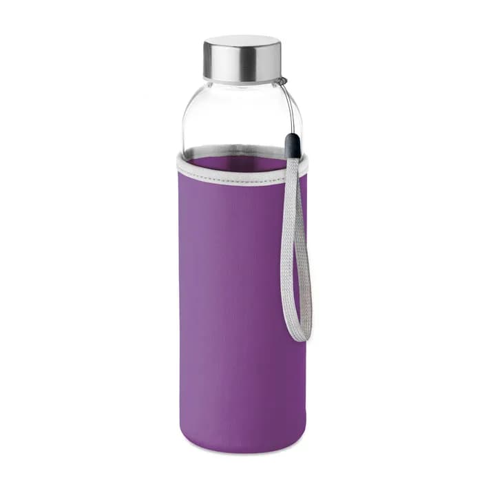 Trinkflasche Glas 500 ml - UTAH GLASS - Violett