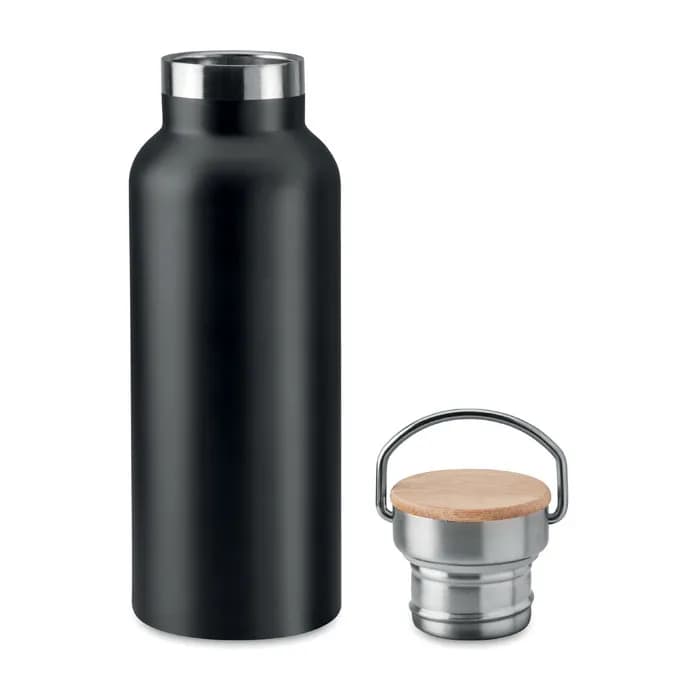 Isolierflasche 500ml - HELSINKI - Schwarz