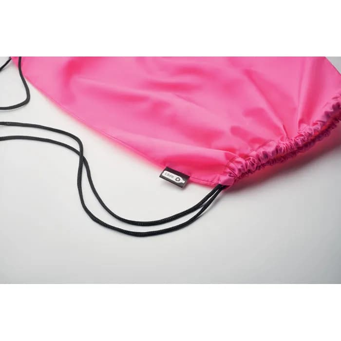 Beutel mit Kordelzug 190T RPET - SHOOPPET - Fuchsie