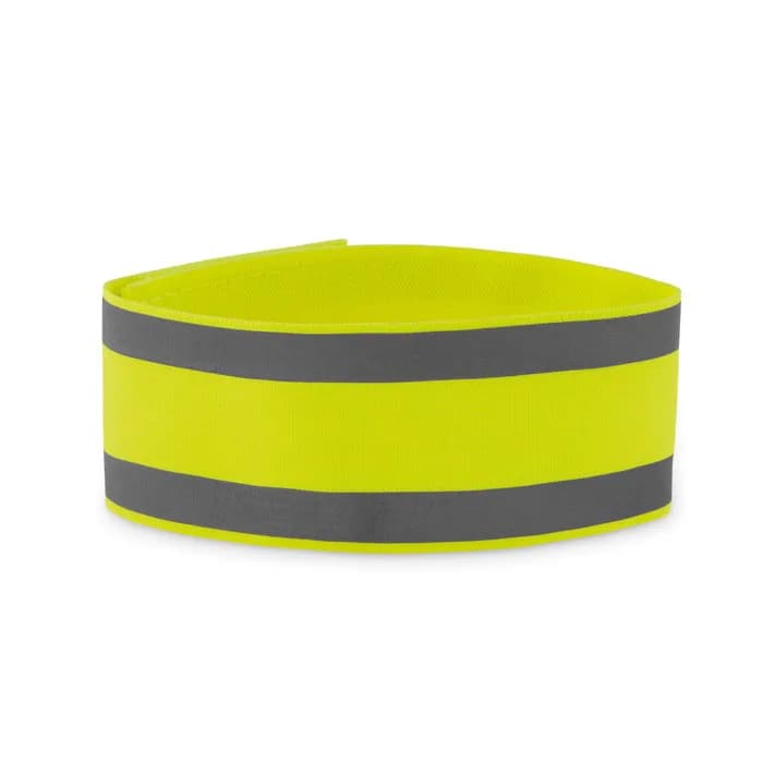 Lycra Sport-Armband - VISIBLE ME - Neon Gelb