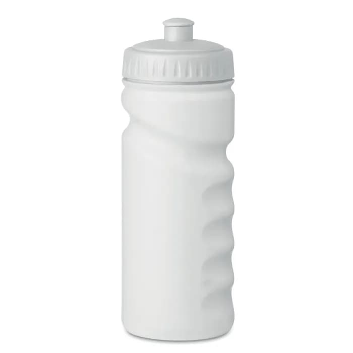 Trinkflasche PE 500ml - SPOT EIGHT - Weiß