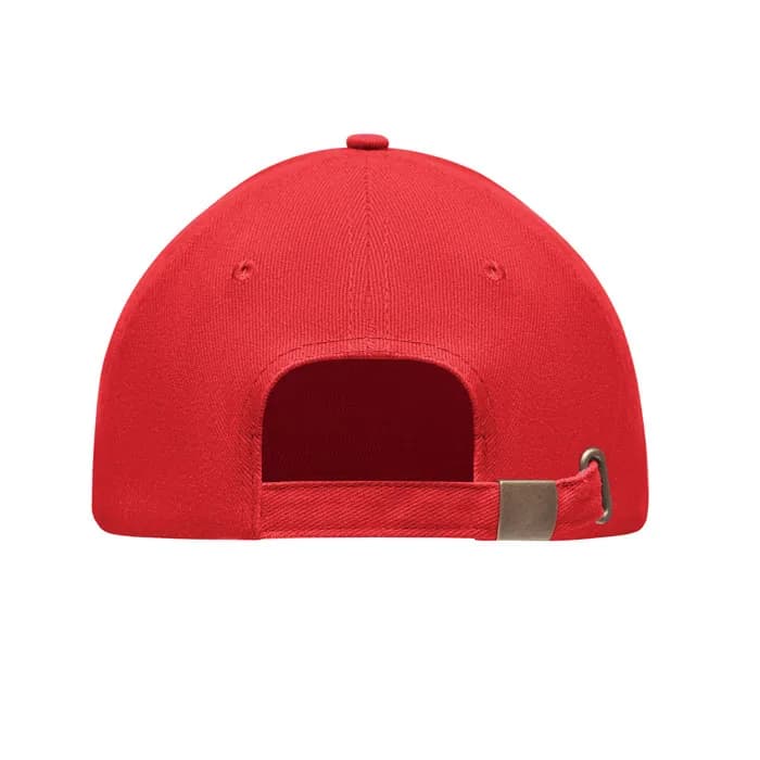 BASEBALL CAP 6 PANELS 270G/M² - TEKAPO - Rot